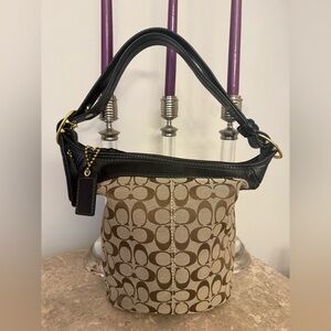 Coach Bleecker Signature Hobo Bag. 2007